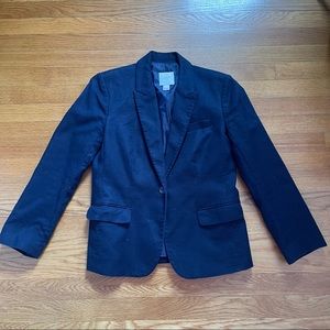 J. Crew Navy Blazer- Size 6- Flaws